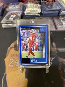 Panini Score Jordan Potter Blue Showcase 2020 raro SP #d/100 Buffalo Bills - Imagen 1 de 10