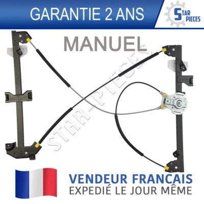 LEVE VITRE MANUEL AVANT GAUCHE CONDUCTEUR PARTNER 1 BERLINGO 1 - 96-08 - Immagine 1 di 4