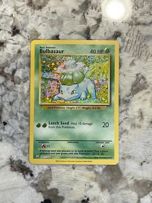 Pokemon Classic Collection Bulbasaur Holo CLV 001/034 - Image 1 of 2