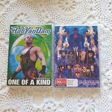 WWE WWF Rob Van Dam : one of a Kind & Undertaker : Tomb Stone DVD Bundle 5 Discs