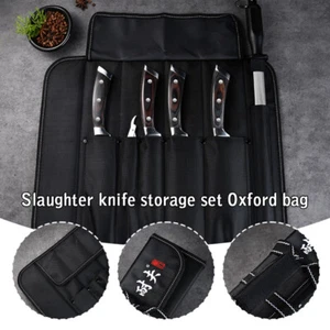 Cooking Chef Knife Bag Roll Bag Carry Case Portable Durable Storage  Kitchen - Picture 1 of 13