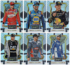 2017 Panini Select Racing NASCAR - Silver Prizm Parallel - Choose Card #'s 1-140