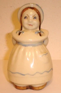 Vintage Shawnee Pottery Cooky Girl Salt Shaker from Happy Dutch Boy Collection - Picture 1 of 5