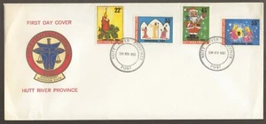 1980 Australia HUTT RIVER Province CHRISTMAS FDC with Insert - Picture 1 of 1
