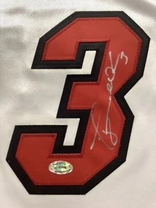 Dwyane Wade Signed Jersey #3 Miami Heat MVP Auto Basketball Top 75 Beckett BAS - Picture 1 of 10