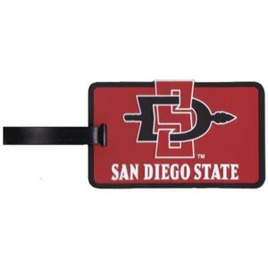 San Diego State Aztecs Soft Luggage/Bag Tag - Picture 1 of 1