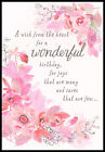 Greeting Card - Flower - Birthday - 0362