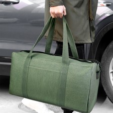 60 L Military Canvas Duffle Gym Bag Sports Travel Luggage Handbag Shoulder Tote