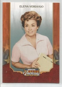 2009 Panini Donruss Americana Elena Verdugo Retail Parallel Marcus Welby, M.D. - Picture 1 of 2