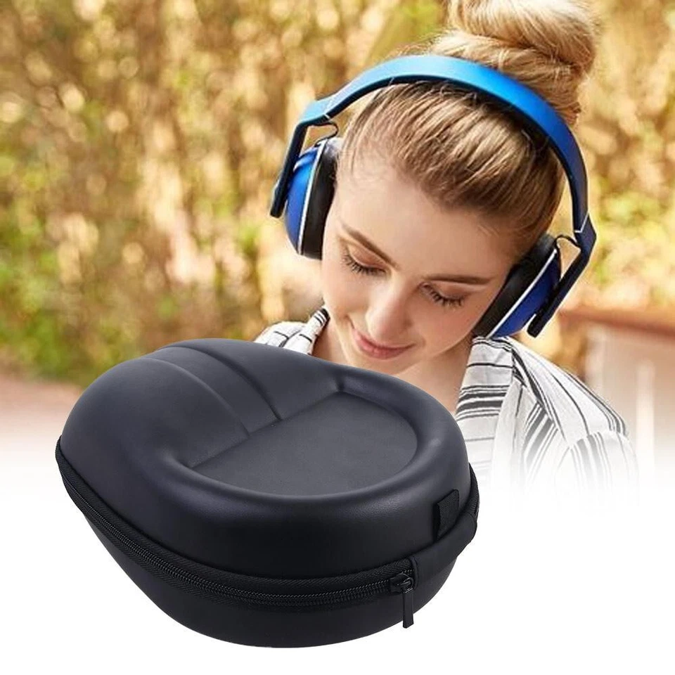Headphone Case Headphone Storage Bag Universal Headset Hard Carrying Box - Image 1 of 4