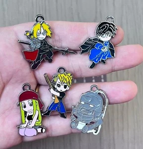 20pcs cartoon anime Enamel Metal Charms Pendants Diy key Jewelry Making - Bild 1 von 1
