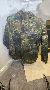 Parka Flecktarn militare tedesco LL, Gr. 14 185/195 (grande lungo) 1996 - Foto 1 di 6
