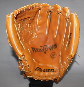 Mizuno MWV-504 World Win V USA made leather baseball glove 12"