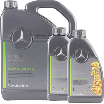 7L ORIGINAL OE 5W-30 MOTORÖL für MERCEDES SYNTETIC MB 229.52 ÖL 5W30 ÖLWECHSEL - Bild 1 von 4
