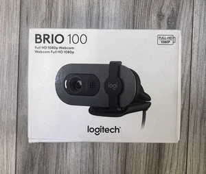 Logitech - Brio 100 1080p Full HD Webcam for Meetings and Streaming - Graphite - Picture 1 of 5
