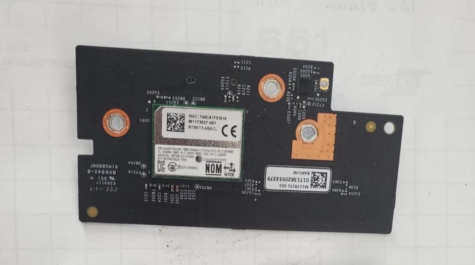Xbox Series S Bluetooth Sync Button PCB Board Module 1885 - Image 1 of 1