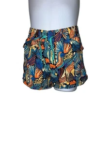 PATAGONIA GIRLS Wavefarer BOARD SHORTS Shell Print Sz 14 - Picture 1 of 3