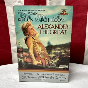 ALEXANDER THE GREAT vtg Beta tape Richard Burton '56 epic historical Betamax MGM - Bild 1 von 3