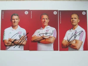 Mayer-Barry-Dr. Broich - Staff vom FC Bayern - Originalautogramm - Bild 1 von 2