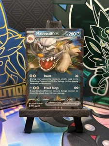 Mabosstiff ex 086 Sv: Scarlet & Violet Promo Cards Holo - Picture 1 of 2