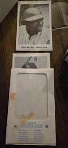 1972 CHICAGO WHITE SOX TEAM EMISSIONE FOTO CARD SET DI 12 DICK ALLEN WOOD MELTON - Foto 1 di 1