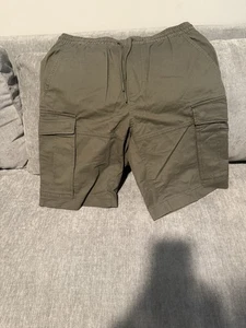 H.M. Regular Fit Knee Length Coupe Standard 31/30 Green Shorts, Size Small - Picture 1 of 5