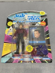 1993 Playmates Star Trek The Next Generation Q Action Figure New MOC - Picture 1 of 8