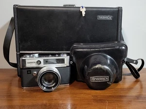 Vintage Yashica Lynx 5000E 35mm Rangefinder Camera With Case Box/Key UNGETESTET - Bild 1 von 11