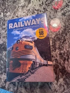 Railways The Ultimate Railroad Experience DVD, 2013 10 Disc Set 18 Hours - Picture 1 of 3