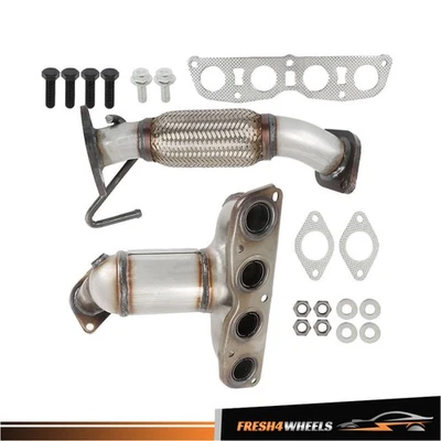 Convertidor catalítico colector y tubo flexible para Hyundai Elantra 1,8 L L4 2011-2016 Foto 1 de 4