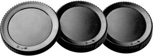 Z Mount Camera Body Cap + 2 Rear Lens Caps Compat w Nikon Z7 Z6 Z6ii Z7ii Z Mt