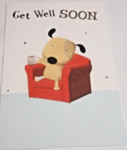 Get Well Soon Card. Rust Craft Range of Cards. - Picture 1 of 4
