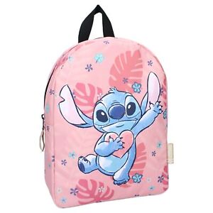 Backpack Stitch Heart Fishing Lilo Size 31x23x9cm Vadobag Disney