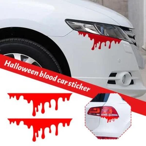 Blood Drip Sticker Racing Bloody Funny Drift Car Zombie Window Running Decal - Bild 1 von 14