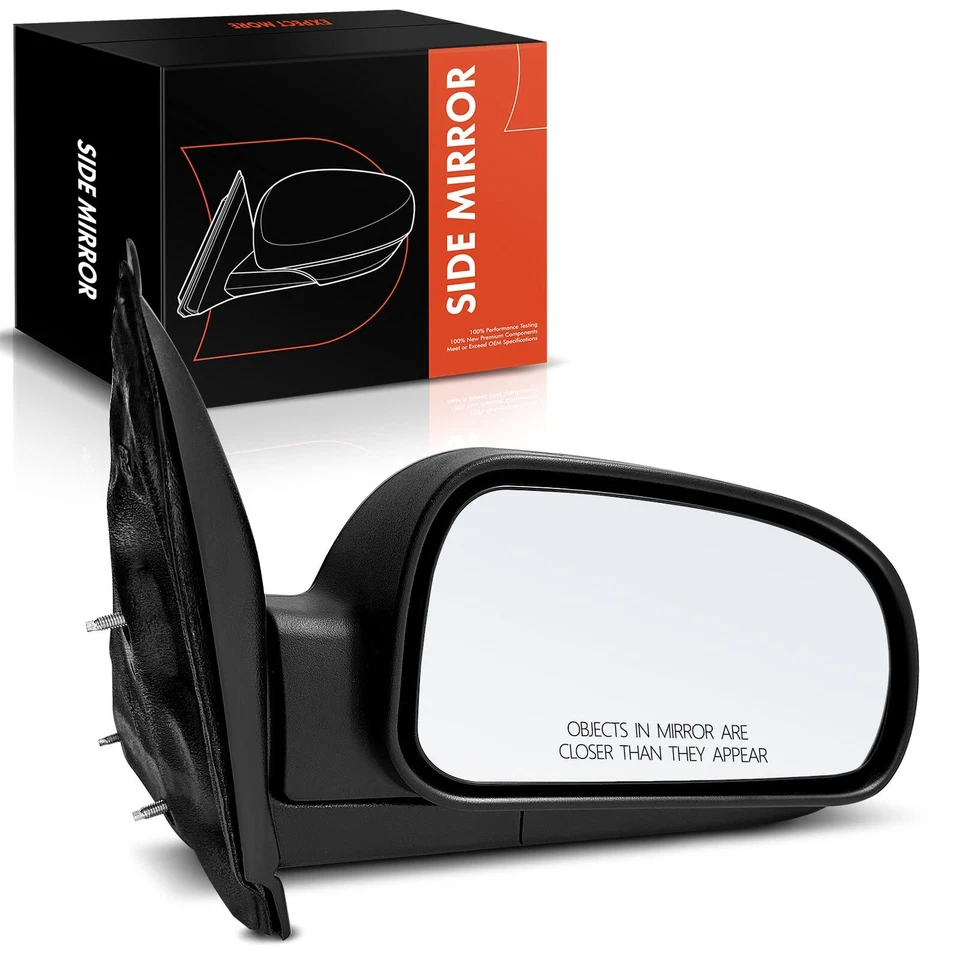 Espejo plegable manual negro con Chevy Trailblazer 02-09 GMC Envoy pasajero Foto 1 de 4