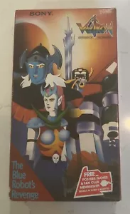 Voltron Defender Universe VHS The Blue Robot’s Revenge 1985 Vintage Rare Tape - Picture 1 of 8