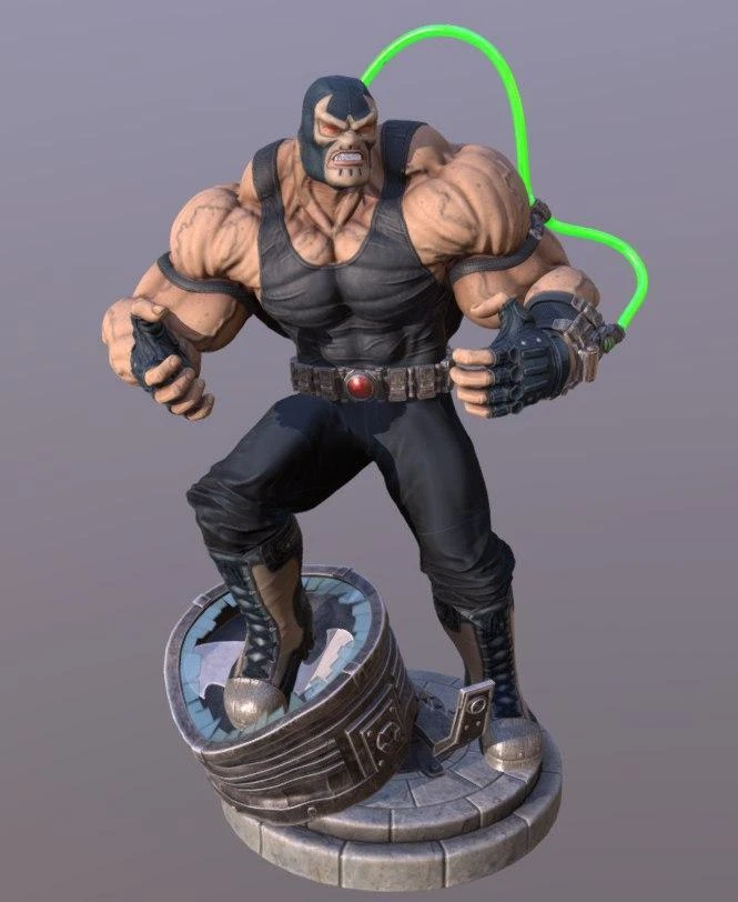 Kit de modelo de escultura de resina Bane 1/6 ¡opciones de tamaño DC! Sin pintar/sin montar Foto 1 de 1