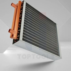 16x18 Water to Air Heat Exchanger Hot Water Coil Outdoor Wood Furnace Economical - Picture 1 of 10