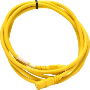 100x Yung Power Cord C14 Power Cable - YELLOW 3m 10A 250V Extension RPC14C13YL10 - Picture 1 of 6