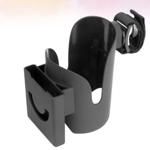 2 -in-1 Stroller Cup Holder Bottle Hoolder Rack for Cart Baby Trolley Shelf - Picture 1 of 11