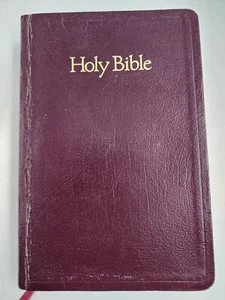 Holy Bible KJV Red Letter Reference Concordance Regency 1989 Red Leather 2005MBG - Picture 1 of 11