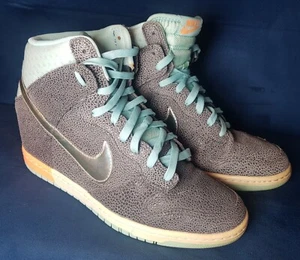Nike Damen Dunk Sky High Premium dunkelgrau Glacier Ice Größe 6,5 UK US 9 - Bild 1 von 7