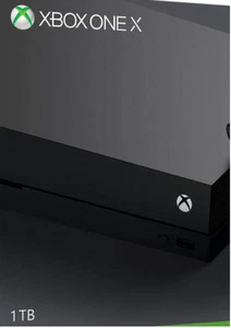 Microsoft Xbox One X - Konsole - 1TB - OHNE Controller - Bild 1 von 2
