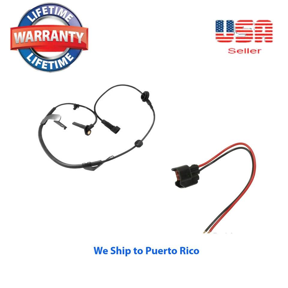 Sensor de velocidad ABS delantero izquierdo con conector ajuste: AVENGER JOURNEY SEBRING 200 Foto 1 de 4