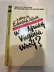 WHO'S AFRAID OF VIRGINIA WOOLF? by Edward Albee 1965 Pocket paperback - Picture 1 of 8