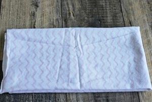 CIRCO Pink White Chevron Baby Girl Blanket Flannel Receiving Zig Zag Swaddle - Picture 1 of 8