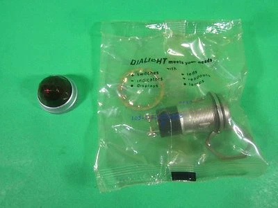 Dialight -- 103-3101-05-103B -- красный индикатор света 75 Вт 120 В -- новый - Изображение 1 из 4