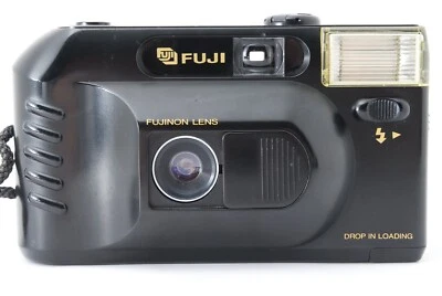 *Exc+++++* Fujifilm Fuji DL-7 Point & Shoot Film Camera Black From Japan 1141825 - Image 1 of 4