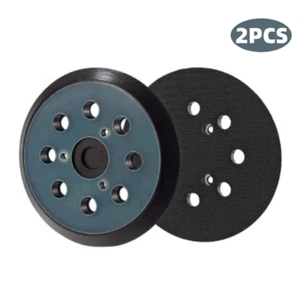 2Pcs 5in 8Hole 3Screw Orbital Sander Hook Loop Backing Replacement Pad Makita - Picture 1 of 10