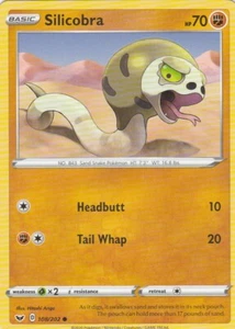 Silicobra 108/202 Pokemon Sword & Shield - Picture 1 of 2
